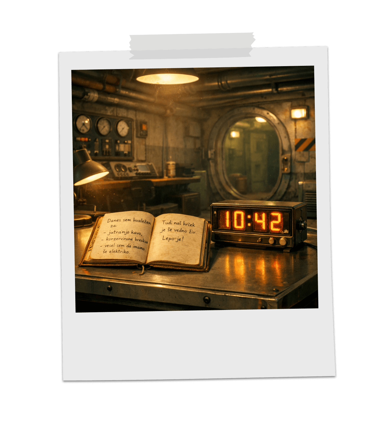 Dnevnik hvaležnosti in digitalne ure ⌚️